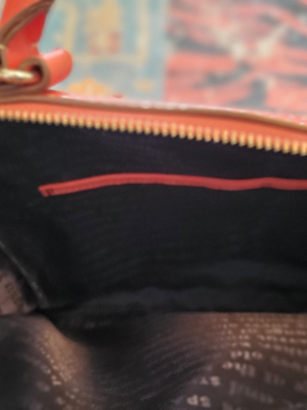 kate spade Orange Leather Purse - Picture 8 of 8